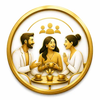 Socialising and networking group